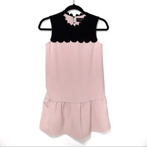 Victoria Beckham | Pink Peplum Hem Dress